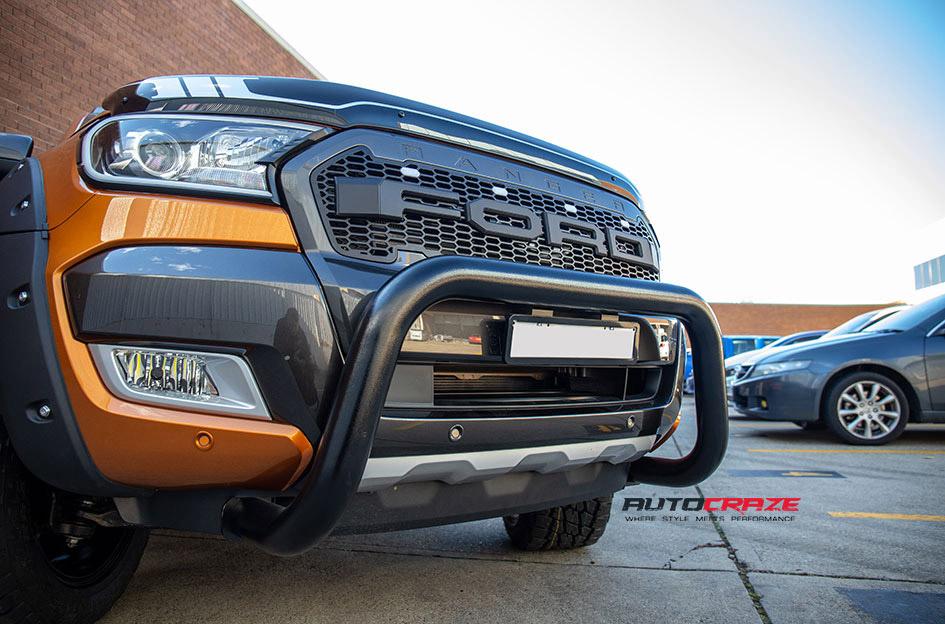 FORD RANGER GD06 GLOSS BLACK MILLED